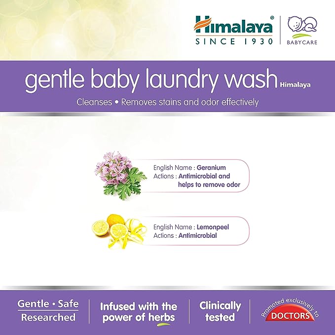 Himalaya Gentle Baby Laundry Liquid Wash 500 ml (Pouch) Himalaya Gentle Baby Laundry Liquid Wash 500 ml (Pouch)